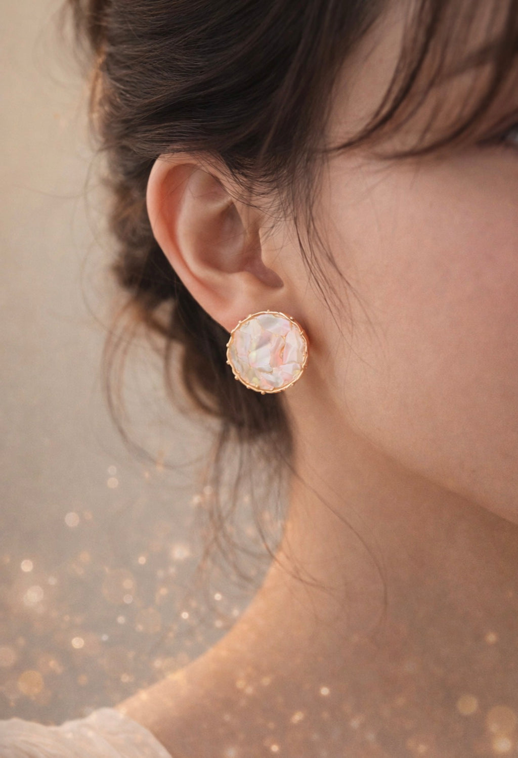 Abalone Shell Stud Earrings