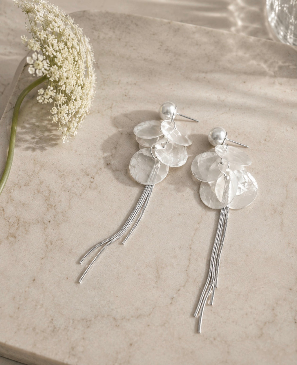 Soft Rain Drop Earrings