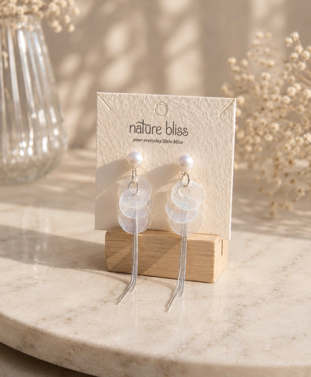 Soft Rain Drop Earrings