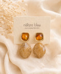 Amber Earth Earrings