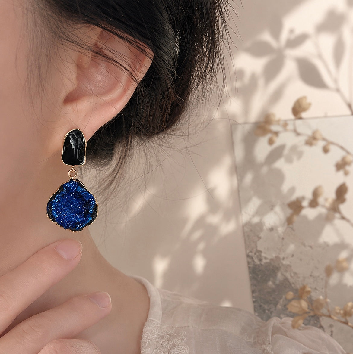 Aurora Sea Stone Earrings