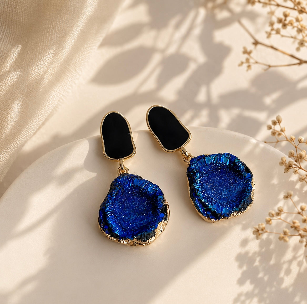 Aurora Sea Stone Earrings