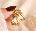 Classic Gold Hoop Earrings