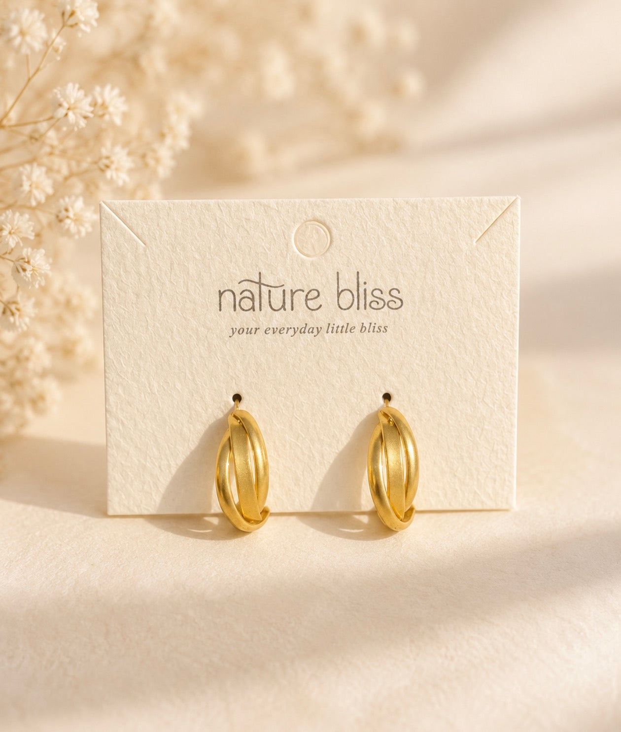 Classic Gold Hoop Earrings