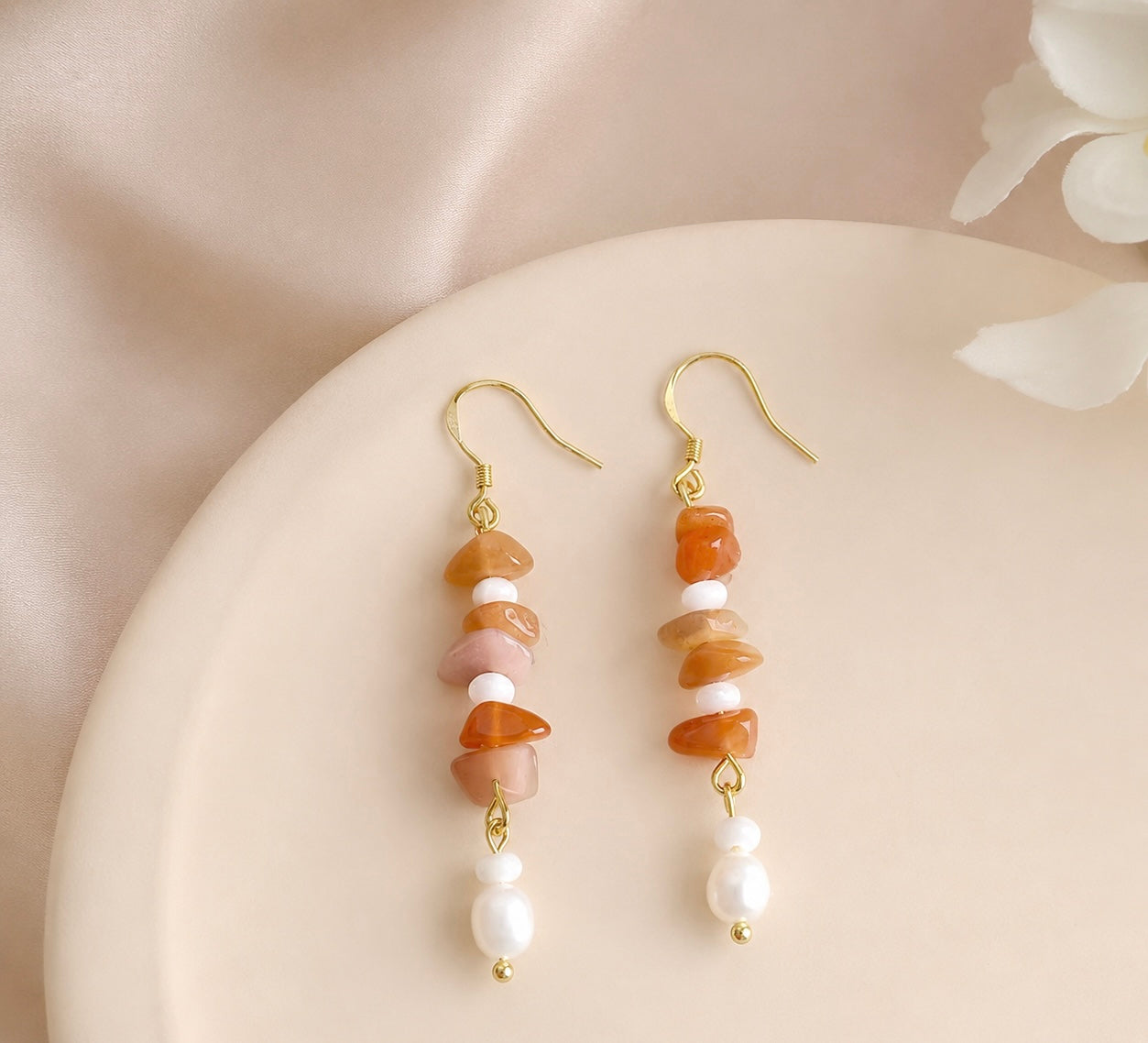 Earth Rhythm Drop Earrings