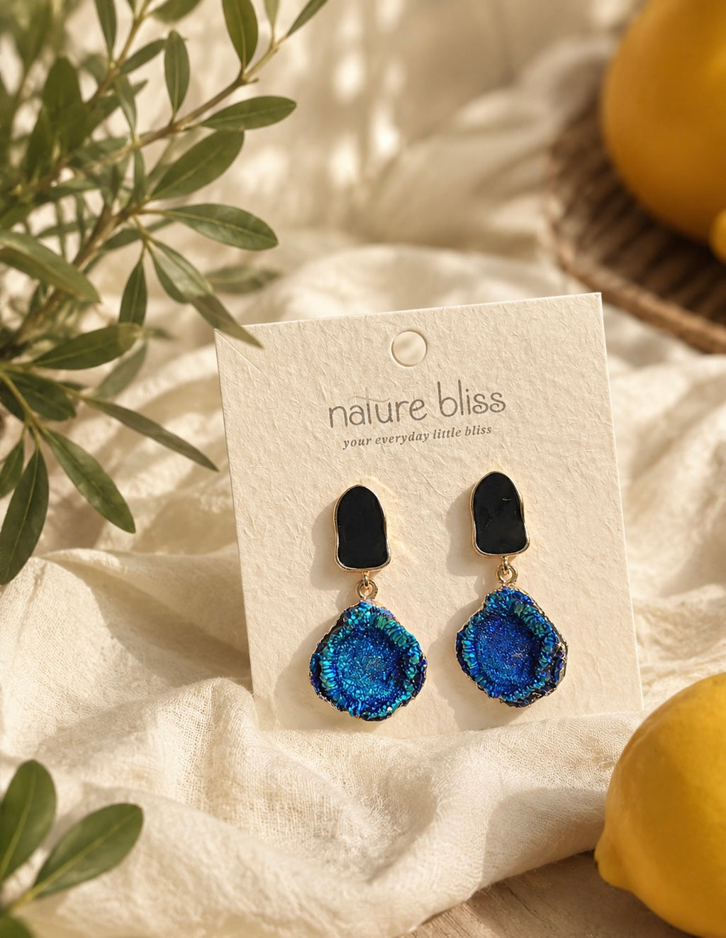 Aurora Sea Stone Earrings