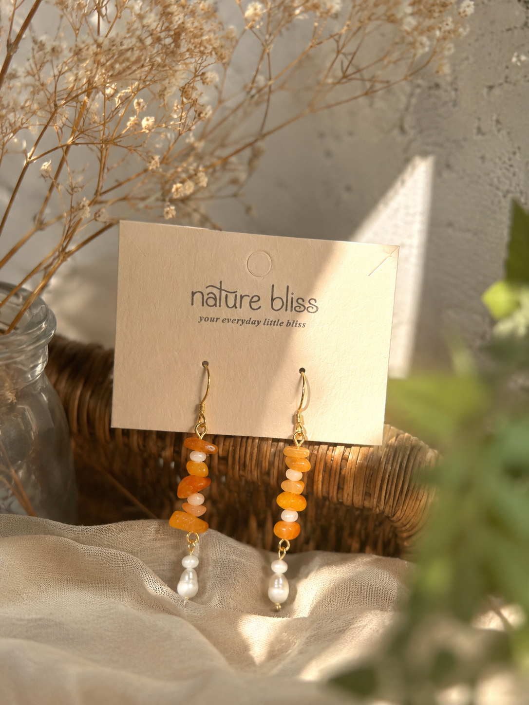Earth Rhythm Drop Earrings