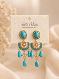 Turquoise Royale Drop Earrings